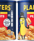 PLANTERS Salted Peanuts Cocktail, Party Snack, Plant-Based Protein, After School Snack, Roasted in Peanut Oil, Salted Nuts, Snacks for Adults, Bulk Nuts, Kosher, 2.19lb Jar