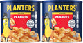 PLANTERS Salted Peanuts Cocktail, Party Snack, Plant-Based Protein, After School Snack, Roasted in Peanut Oil, Salted Nuts, Snacks for Adults, Bulk Nuts, Kosher, 2.19lb Jar