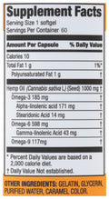Manitoba Harvest Hemp Oil, 60 Softgel Capsules