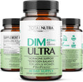 Dim Supplement: Dim Ultra 455Mg Diindolylmethane, Broccoli, Bioperine Natural Estrogen Blocker For Men, Female Hormone Balance For Women Menopause, Hormonal Acne, Pcos Support
