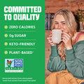 Whole Earth Liquid Allulose Sweetener, Zero Calorie Sugar Substitute, Keto-Friendly, Non-GMO, No Erythritol, Erythritol-Free, 11.5 oz Bottle