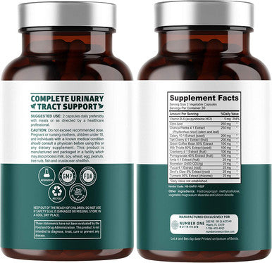 N1N Premium Tart Cherry Capsules and Uric Acid Support All Natural Supplements to Support Joint Health Uric Acid Cleanse and Energy Levels 2 Pack Bundle