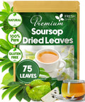 FreshDrinkUS, Premium 50 Mulberry Leaf Tea Bags, 100% Natural & Pure from Mulberry Leaves. Herbal Tea. Made with Natural Material Tea Bags. No Sugar, No Caffeine, No Gluten, Vegan.