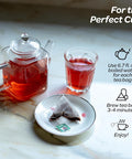 Lazi ka Lazika Herbal Tea Variety Pack Holistic Wellbeing Tea Assortment Tea Sampler Set Assorted Tea Variety Pack with Pyramid Tea Bags Herbal Teas Tea Set 10 Counts