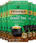 Twinings Lemon & Ginger, Caffeine-Free Herbal Tea Bags, 100 CT Box (1 Pack) | Spicy & Tangy, Ginger, Lemon Peel, Lemongrass, Blackberry Leaves, Soothe Digestion, 100 Foil Lined Individually Wrapped Bags