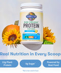 Garden Of Life Protein Powder Vegan Protein Powder Bcaa Probiotics And Digestive Enzymes Gluten And Lactose Free Vanilla 23.3 Ounce