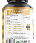 9-In-1 Immune Support Vitamin C (1000Mg), Vitamin D3 (5000 Iu), Zinc(22Mg) With Elderberry, Turmeric, Echinacea, Ginger, Garlic And Pre+Pro-Biotic Per Serving (120 Caps Per Bottle - 2 Month Supply)