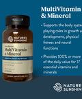 Nature'S Sunshine Multiple Vitamin And Minerals, Time Release, 60 Tablets | Provides 100% Of The Daily Value For 17 Essential Vit