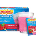 Drink Mix with 1000mg Vitamin C Plus Vitamin D & Zinc Raspberry