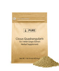 PURE ORIGINAL INGREDIENTS Cissus Quadrangularis (1Lb) Traditional Herbal Supplement, Veldt Grape, Non-Gmo, Lab-Verified