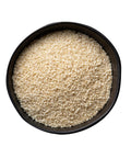 Farmersville Spice Co. White Sesame Seeds, 5 lb Handle Jug, Kosher Seeds for Restaurants & Foodservice