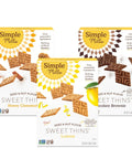 Simple Mills Honey Cinnamon Seed & Nut Flour Sweet Thins, Paleo Friendly & Delicious Sweet Thin Cookies, Good for Snacks, Nutrient Dense, 4.25 oz, 3 Count