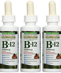 Nature's Bounty N/B #18187 B-12 Mcg Liquid 2 Oz (Pack Of 3)