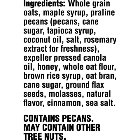 Bear Naked, Granola, Maple Pecan, Non-GMO Project Verified and Kosher Dairy, 4.5lb Case (6 Count)