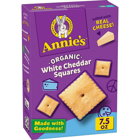 Annie's Organic Friends Bunny Grahams, Chocolate Chip, Chocolate, and Honey Baked Graham Snacks, 11.25 oz