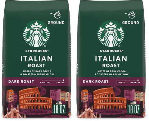 Starbucks Ground Coffee, Dark Roast Hot or Iced Coffee, French Roast, 28 oz