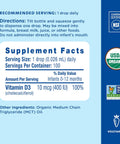 Mommys Bliss Organic Baby Vitamin D Drops Promotes Healthy Growth and Bone Development Age Newborn+ 0.11 Fl Oz (100 Servings) Pack of 2