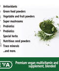 Deva Tuba Prime Vegan Multivitamin Iron- - High-Potency Vitamin & Mineral Dietary Supplement - Antioxidants, Fruit & Vegetable Blend, Super Mushrooms, Probiotics, Prebiotics, Seeds, Herbs 90 Tabs