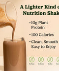 Vitahustle One Superfood Lean Protein â€“ All-In-One Nutrition Shake With Glp-1 Support 10G Plant Protein Ashwagandha Multivitamins & Postbiotics â€“ Chocolate Brownies 15 Servings