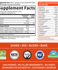 Garden of Life Marine & Grass-Fed Collagen Peptides Powder Supplement (Type I Iii) With Probiotics & Bcaas For Mobility Joint Health Hair Skin & Nails - Unflavored 20G Per Serving 12 Servings