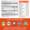 Garden of Life Marine & Grass-Fed Collagen Peptides Powder Supplement (Type I Iii) With Probiotics & Bcaas For Mobility Joint Health Hair Skin & Nails - Unflavored 20G Per Serving 12 Servings