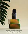 Vitruvi Grove, Grounding Essential Oil Blend, 100% Pure Pine, Fir, Spruce and Cedarwood Oil (0.5 fl.oz)