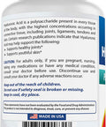 Best Naturals Hyaluronic Acid 200 mg 120 Tablets (Non-GMO Gluten ) - Promotes Youthful Healthy Skin & Healthy Joint Function (120 Count (Pack of 1))