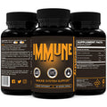 Zealthy Immune Booster Supplement. Best Immunity System Support Pills with Elderberry, Vitamin C, Zinc, and Vitamin D3. Daily Defense Multi-Vitamins Antioxidant Boost Pill for Men & Women (60 Ct)