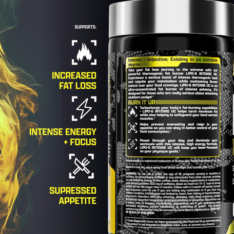 Nutrex Research Lipo6 Black Intense Ultra Concentrate Thermogenic Belly Fat Burner For Men And Women Diet Weight Loss Supplement And Appetite Suppressant 60 Diet Pills