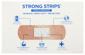 Rite Aid Strong Strips Bandages With Absorbent Non Stick Pad 1" X 3 1/4" - 60 Count | Wound Care And First Aid