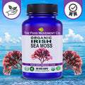 The Food Movement Irish Sea Moss Organic Prebiotic Food Sea Minerals Supports Healthy Detox Thyroid Digestion and Immune Support 60 Vegan Capsules Suitable for Vegetarian and Vegan Diets