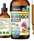 BIO KRAUTER Turmeric And Ginger Supplement Tincture - Turmeric Curcumin Immune Support Drops - Organic Turmeric Supplement With Black Pepper - High Potency Vegan Formula - 4 Fl.Oz.