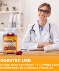 Vitamin D3 5000 IU 125mcg Gummies by New Age - 2 Pack - Support Immune Health - Non-GMO, Gluten-Free, Dairy-Free, No Gelatin - 120 Count
