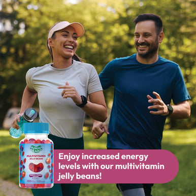 Multivitamin Jelly Bean Gummies With Zinc For Men And Women Immune Support Dietary Supplements For Adults Vegetarian 120 Berry Blast Jelly Beans Kosher