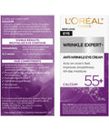 L'Oreal Paris Wrinkle Expert 55+ Anti-Wrinkle Eye Cream With Calcium Reduce Crow'S Feet 0.5 Oz