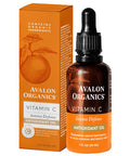 Avalon Organics Vitamin C Oil , Anti-Aging Serum with Essential Fatty Acids, Vitamin E, Hydrating & Brightening Serum, Helps Reduce Lines & Wrinkles