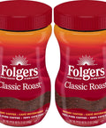 Folgers Instant Coffee Crystals, Classic Roast, 24 Ounces