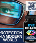 Saint Mingiano Eye Health & Vision Vitamins Supplement 60 Capsules - Supports Eye Strain, Dry Eyes, And Vision Health - Supports Vision, Ocular And Macular Health, Aids Blue Light Strain - 14 Active Ingredients.