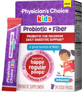 Physician'S Choice Kids Probiotic + Prebiotic Fiber Packets (Ages 1+) - Supports Regularity Occasional Constipation & A Healthy Digestive System - No Allergens or Preservatives - Unflavored - 24 Pack