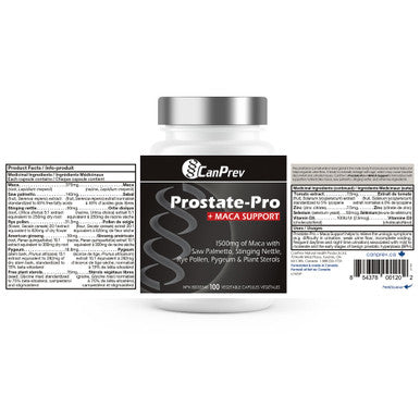 CanPrev ProstatePro Maca Support - 100 Veg Capsules