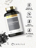 Carlyle Serrapeptase 120000 SPU | 120 Capsules | Supports Sinus Health | Gluten Free Enzyme Supplement