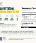Gut Healthy Glp-1 Booster High Fiber Supplement Mix May Support Digestion No Sugar Soy Keto Friendly Unflavored Plant Based Powder (15 Servings, 1 Box)