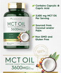 Carlyle Mct Oil Capsules 3600 Mg | 70 Softgels | Keto Coconut Oil Pills | Non-Gmo & Gluten Free Supplement
