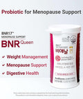 Acebiome Bnr Queen Menopausal Support Probiotic for Women 10 Billion CFU d Lactobacillus gasseri BNR17 60Capsules x 2packs