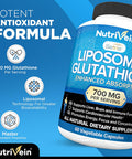 Nutrivein Premium Zinc Picolinate, Ashwagandha, And Liposomal Glutathione Supplement Bundle: Sea Moss, Reduced Glutathione, & Zinc Supplements For Men & Women For Immunity, Detox, Rest, & Recovery