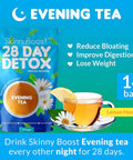 Skinny Boost - My Best Life Bundle - Skinny Boost Detox Pack-1 Daytime Tea(28 Bags)1 Evening Detox Tea(14 Bags), 1 Sugar Free Apple Cider Vinegar Gummies(60 Vegan), Lean Greens Plus Superfood Powder
