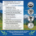 Pure Mountain Botanicals Organic Liquid Stevia Sweetener Alcohol And her Sweet Sugar Substitute Drops - 2Oz Glass Bottle
