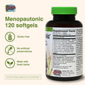 Herbs Etc. Menopautonic Softgels - Essential Supplement For Women - Hormonal Transition Support Supplement - Menopausal Support With Dong Quai & Motherwort - 120 Softgels (120 Servings)