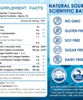 Nature Target Marine Collagen Powder For Women - Multi Collagen Peptides With Hyaluronic Acid & Vitamin C For Hair Skin Nails & Joints - Wild-Caught Fish & Grass-Fed Bovine 50 Servings
