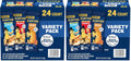 PLANTERS Variety Pack, Salted Cashews, Salted Peanuts & Honey Roasted Peanuts, On-the-Go Nut Snacks, Individually Packed Snacks, Mixed Nuts, Kosher, (36 Count)